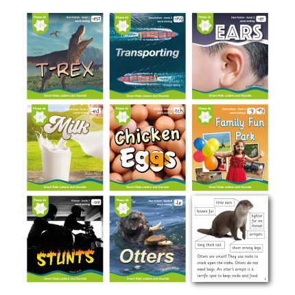 SMART KIDS Non-Fiction Readers - Phase 4b - Pack of 48