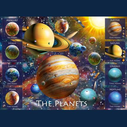 Ravensburger The Planets XXL Jigsaw - 100 Piece