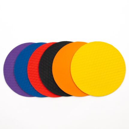 Findel Everyday Spot Floor Markers - Assorted - 200mm - Pack of 6