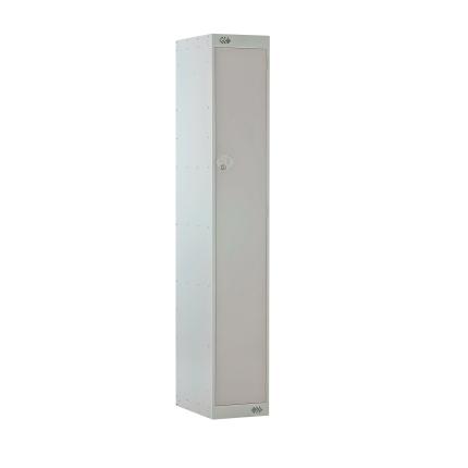 Full Size Steel Lockers - Grey - 1 Door