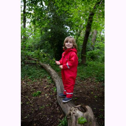 Muddy Puddles Puddleflex All in One Suit 4-5 Years Red