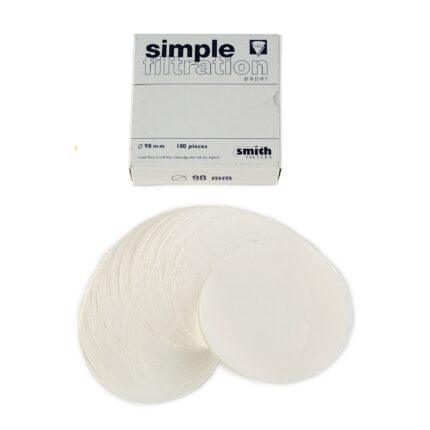 Simple Filter Papers - 90mm Diameter - Pack of 100