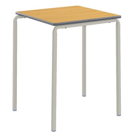 Classmates Square Table Crushed Bent - 6-8 Years - Beech