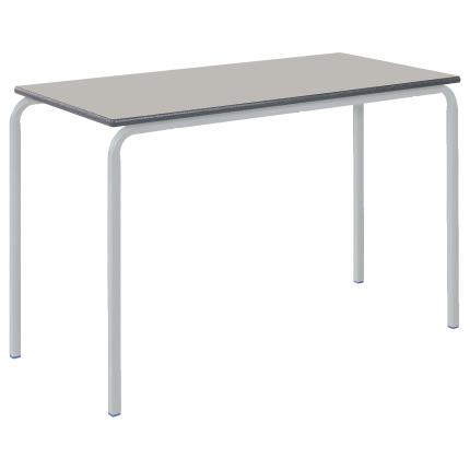 Classmates Table 110x55cm Crushed Bent - 6-8 Years - Light Grey
