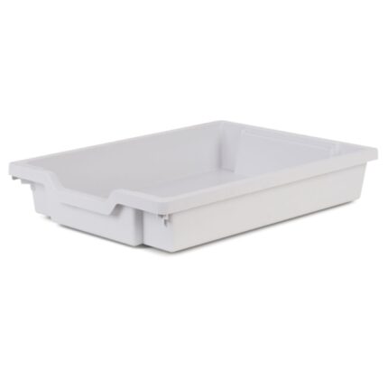 Gratnells Shallow Storage Tray - Light Grey