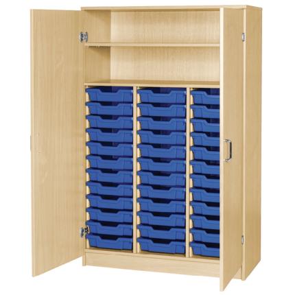 Galt Triple Column 36 Tray Cupboard Unit