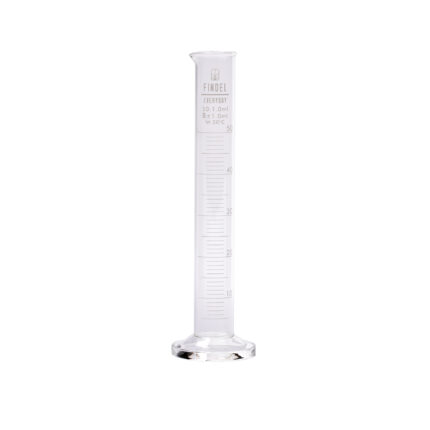 Findel Everyday Glass Measuring Cylinder - 50ml - Pack of 10