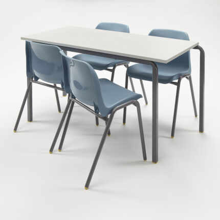 Classmates Contemporary 15 Tables & 30 Chairs Pack - 1100 x 550mm - 6-8 Years - Seamist