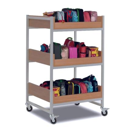 Heavy Duty 36 Lunchbox Trolley - Grey