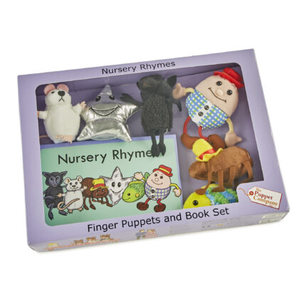 Nursery Rhymes Puppet and Book Set