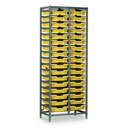 Gratnells Double Column Tall Tray Storage Frame