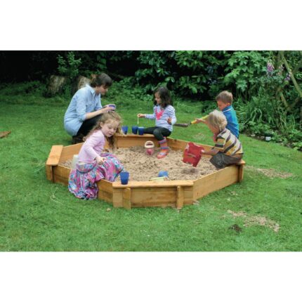 Garden Games 1.8m Large Octagonal Sandpit
