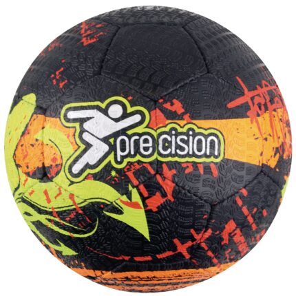 Precision Street Mania Football - Fluo/Yellow/Black - Size 4