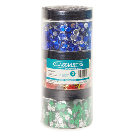 Classmates Bargain Sequin Mixes - Pack of 3