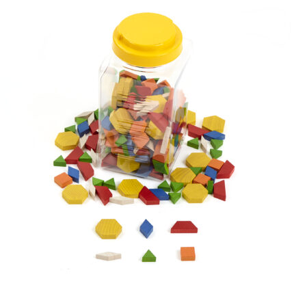 edx education Economy Wooden Pattern Blocks