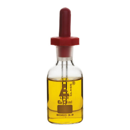 Clear Glass Dropping Bottle - 60ml - Pack of 6