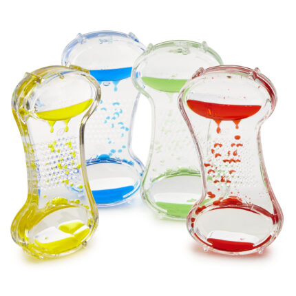 LDA Sensory Bean & Liquid Timers - Pack of 4