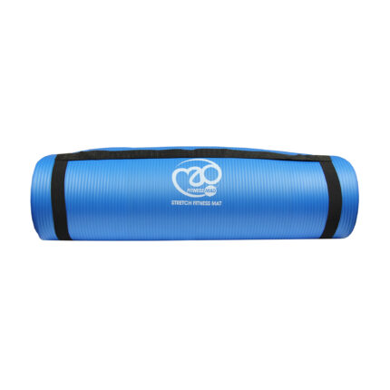 Fitness Mad Stretch Fitness Mat - Light Blue - 10mm