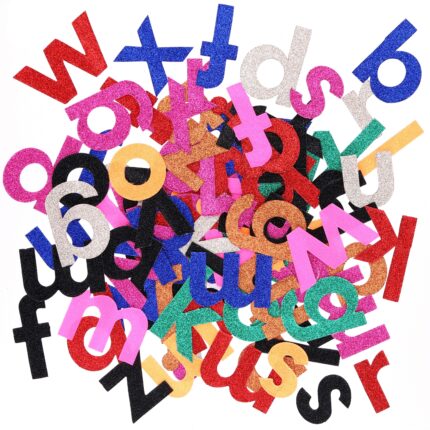 Glitter Letters - Pack of 250