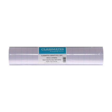 Classmates Transparent Book Covering, 50 Micron, Width 330mm x Length 20m