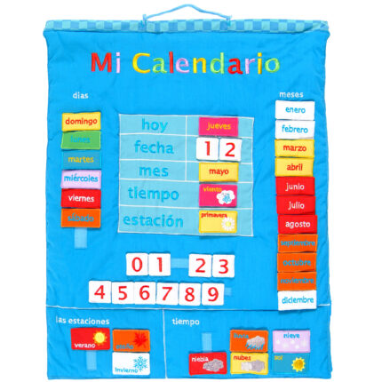 Fiesta Crafts My Calendar Spanish Wall Hanging