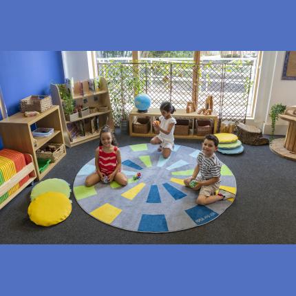 Kit for Kids Star Burst Carpet - 2m x 2m