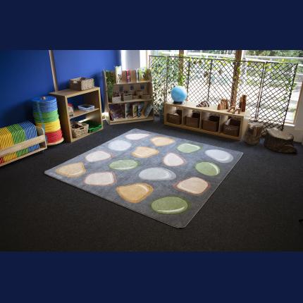 Kits for Kids Natural World Pebble Carved Carpet -  2m x 2m
