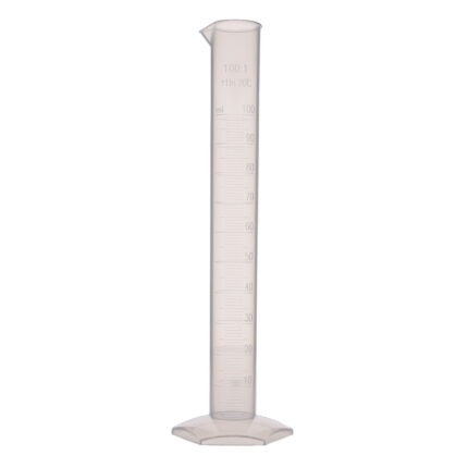 Measuring Cylinder, Polypropylene - 100ml - Pack of 12