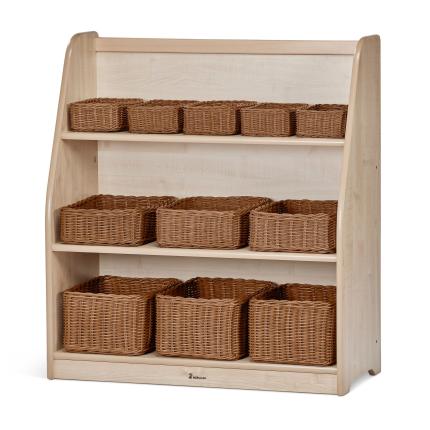 Millhouse Medium Tiered Shelf Unit with Baskets