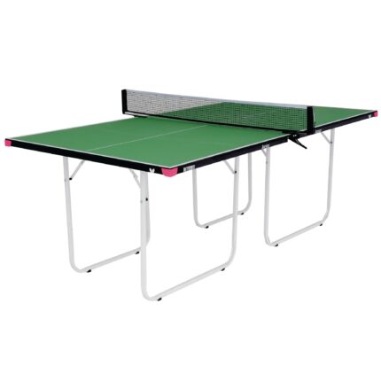 Butterfly Three-Quarter Table Tennis Table - Green - Indoor - 12mm
