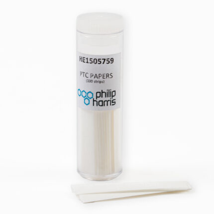 Philip Harris PTC Taste Papers - Pack of 100 Strips