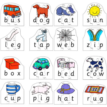 Just Jigsaws CVC Puzzles