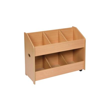 Mobile Bookstand Beech
