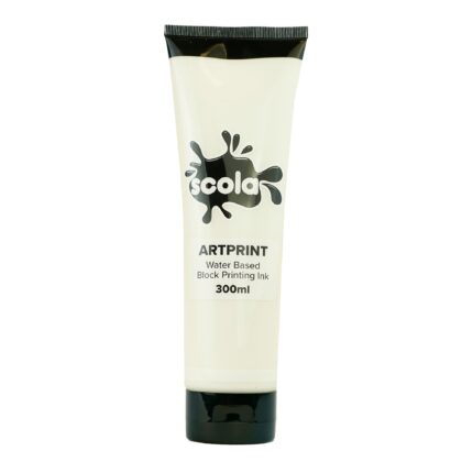 Scola Block Printing Ink - 300ml - White