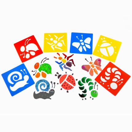 Bug Stencils - Pack of 6