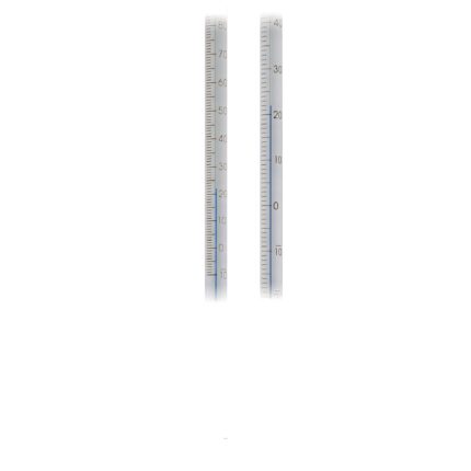 Blue Spirit Filled Thermometer - Total Immersion: -10 to +200, (L)305mm