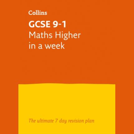 Letts GCSE Maths Higher In a Week