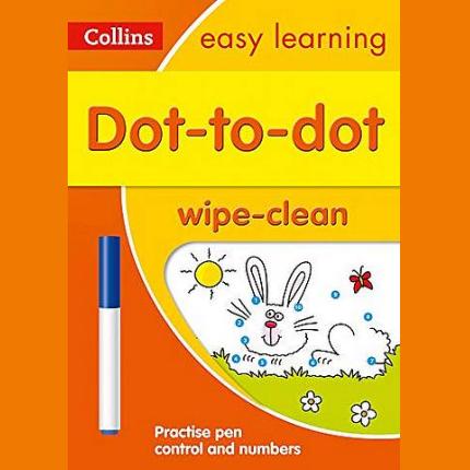 Dot-to-Dot Age 3-5 Wipe Clean Activity Book: Ideal for home learning (Collins Easy Learning Preschool)