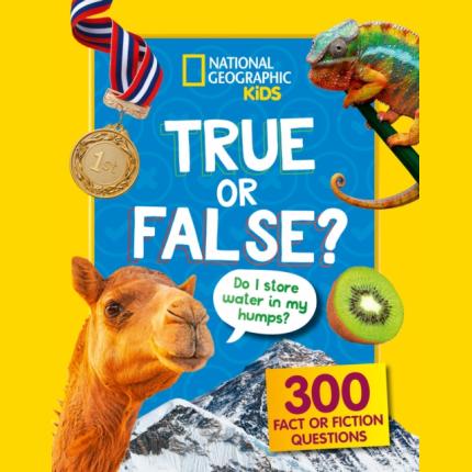 True or False?: A fun-filled family game book