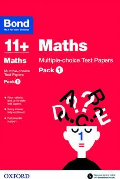 Maths. Pack 1 Multiple Choice Test Papers