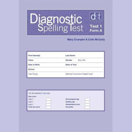 Diagnostic Spelling Tests: Test 1, Form A (Pack of 10)