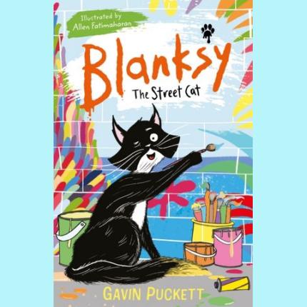 Blanksy the Street Cat