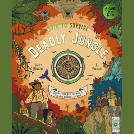 Spin to Survive: Deadly Jungle: Decide your destiny with a pop-out fortune spinner