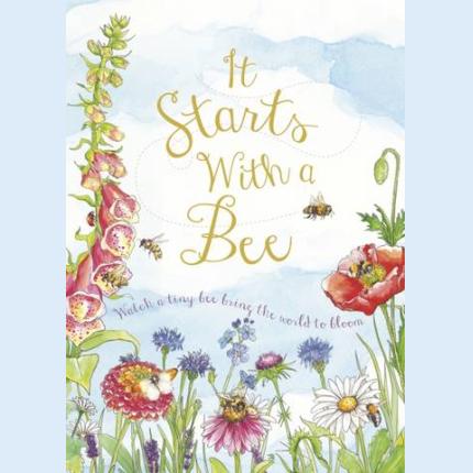 It Starts with a Bee: Watch a tiny bee bring the world to bloom