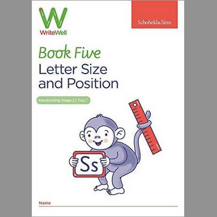 WriteWell 5: Letter Size and Position, Year 1, Ages 5-6
