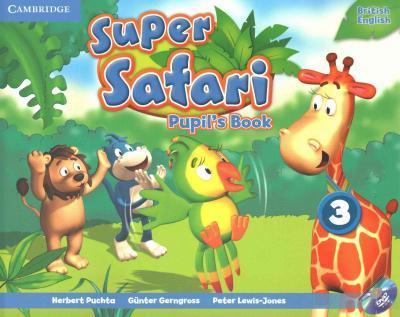 Super Safari Level 3 Pupil’s Book with DVD-ROM