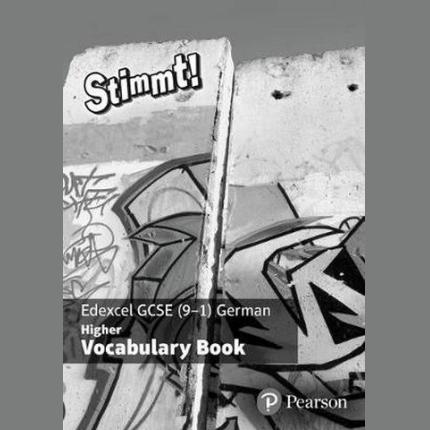 Stimmt! Edexcel GCSE German Higher Vocab Book (pack of 8)
