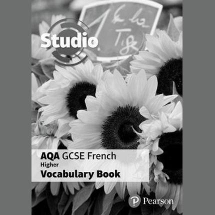 Studio AQA GCSE French Higher Vocab Book (pack of 8)