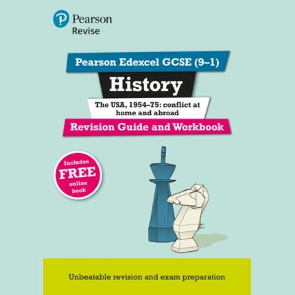 Pearson REVISE Edexcel GCSE History The USA, 1954-75: conflict at home and abroad Revision Guide: For 2025 and 2026 exam