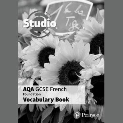 Studio AQA GCSE French Foundation Vocabulary Book (pack of 8)